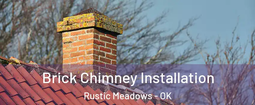 Brick Chimney Installation Rustic Meadows - OK