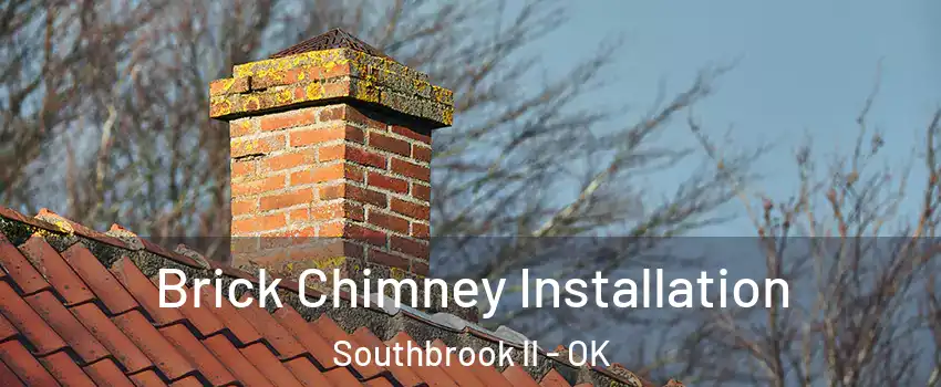 Brick Chimney Installation Southbrook II - OK