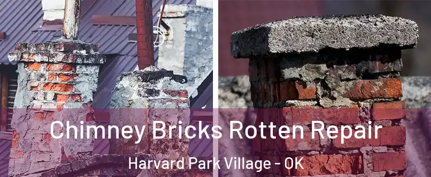 Chimney Bricks Rotten Repair Harvard Park Village - OK