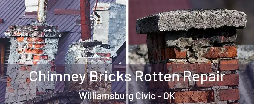 Chimney Bricks Rotten Repair Williamsburg Civic - OK