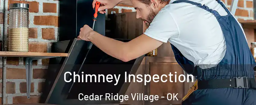 Chimney Inspection Cedar Ridge Village - OK