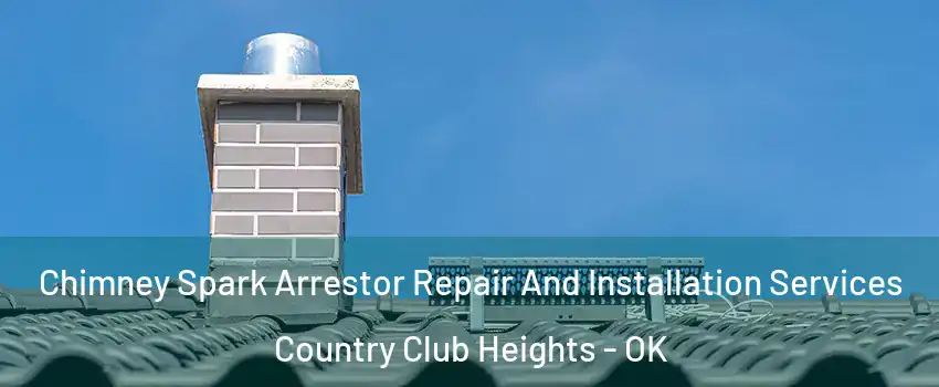 Chimney Spark Arrestor Repair And Installation Services Country Club Heights - OK