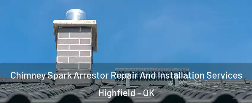 Chimney Spark Arrestor Repair And Installation Services Highfield - OK