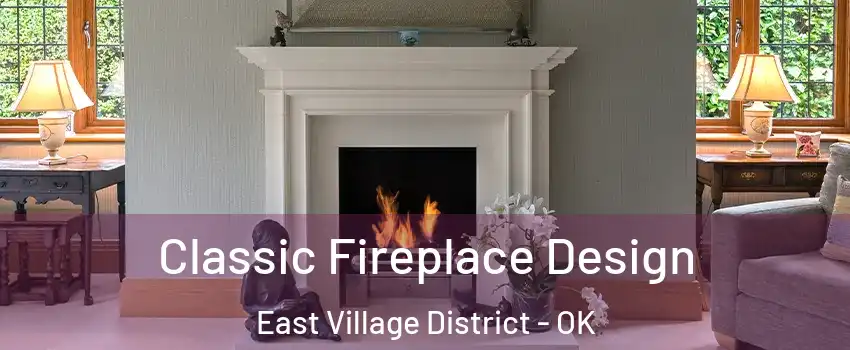 Classic Fireplace Design East Village District - OK