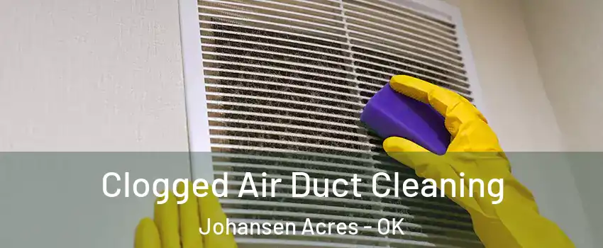 Clogged Air Duct Cleaning Johansen Acres - OK