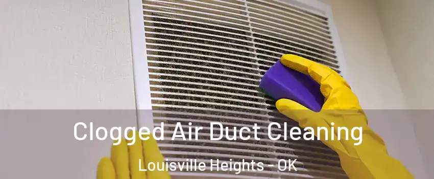 Clogged Air Duct Cleaning Louisville Heights - OK