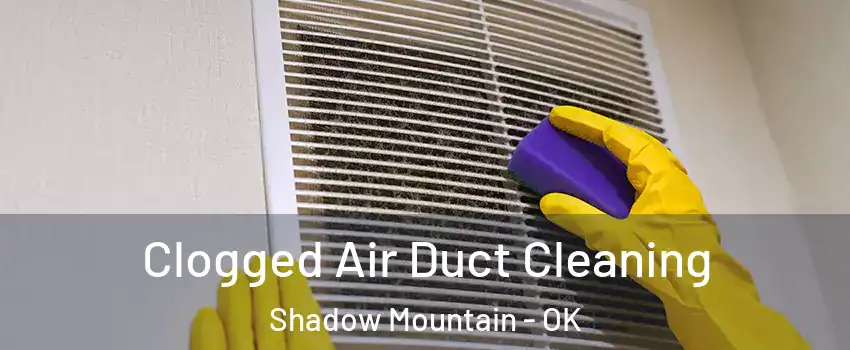 Clogged Air Duct Cleaning Shadow Mountain - OK