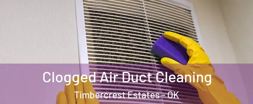 Clogged Air Duct Cleaning Timbercrest Estates - OK