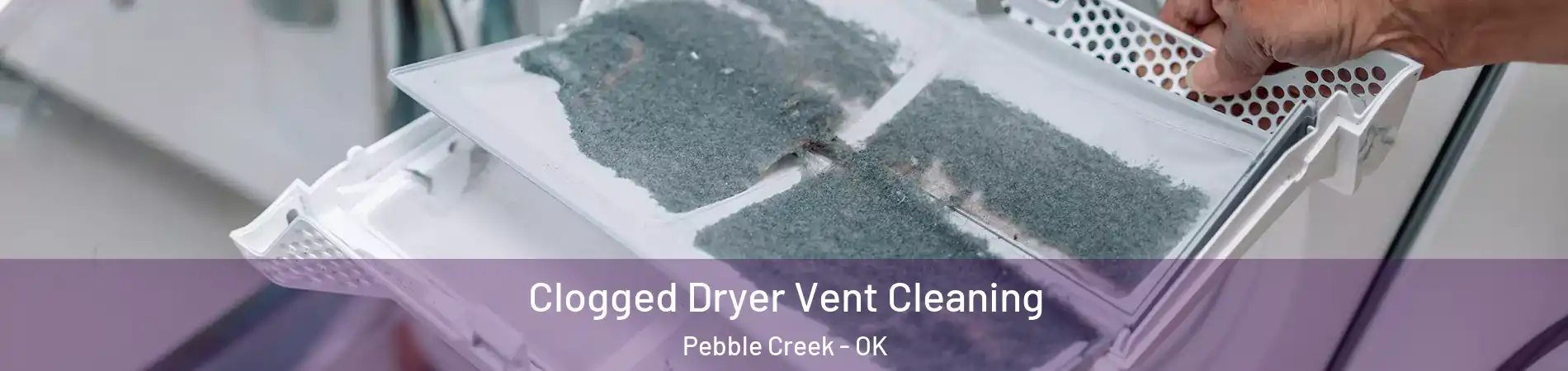 Clogged Dryer Vent Cleaning Pebble Creek - OK