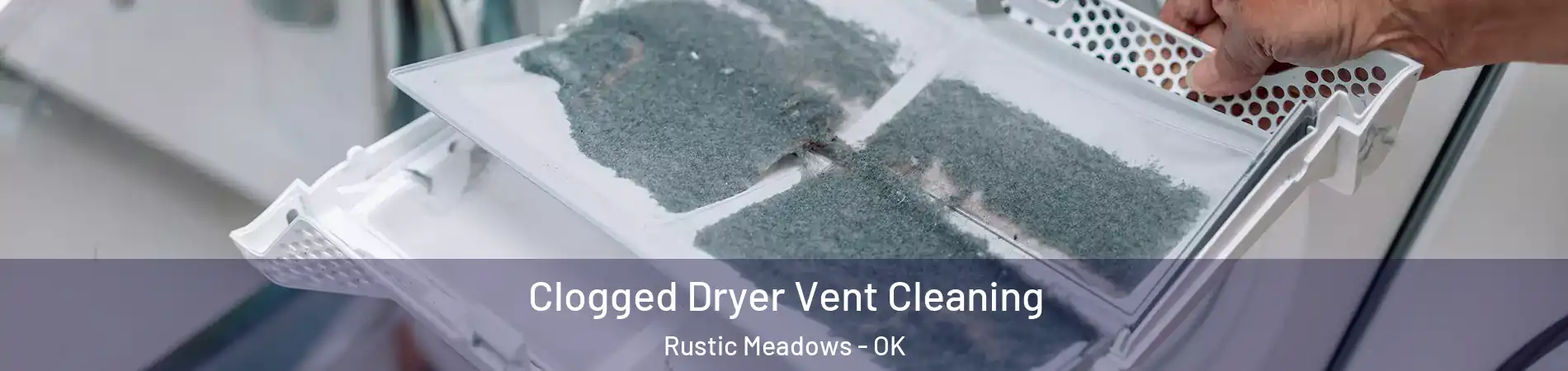 Clogged Dryer Vent Cleaning Rustic Meadows - OK