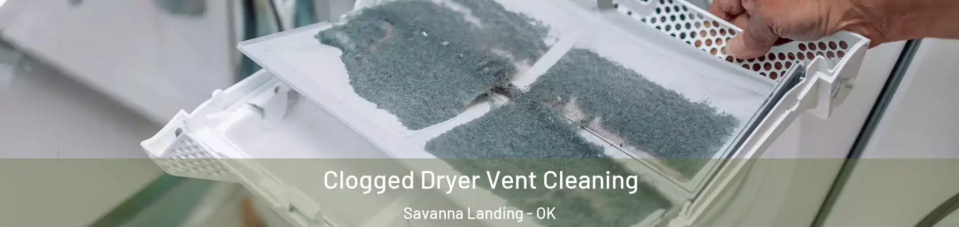 Clogged Dryer Vent Cleaning Savanna Landing - OK
