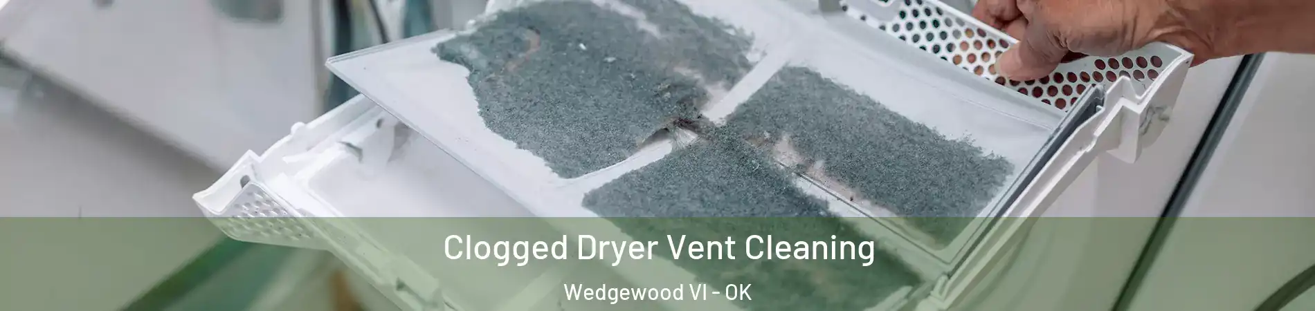 Clogged Dryer Vent Cleaning Wedgewood VI - OK