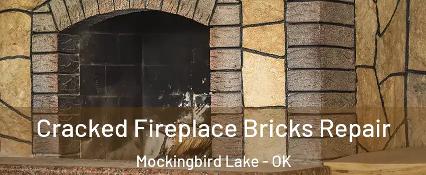 Cracked Fireplace Bricks Repair Mockingbird Lake - OK