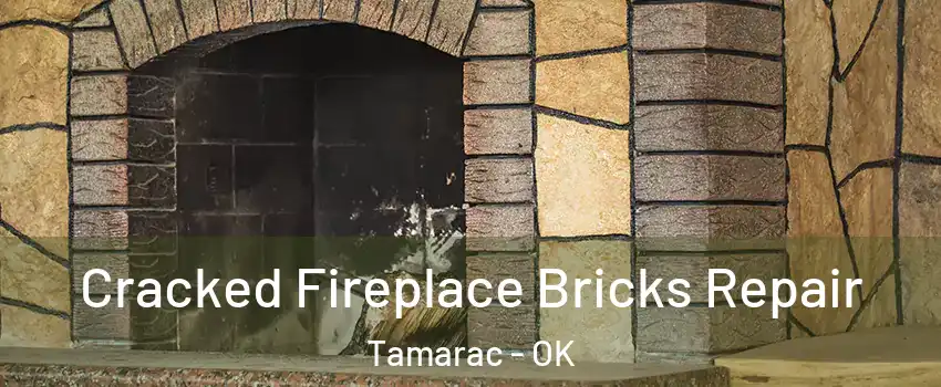 Cracked Fireplace Bricks Repair Tamarac - OK