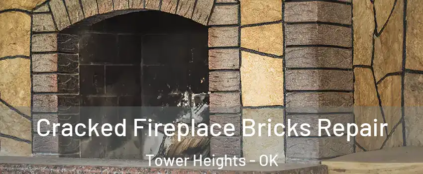 Cracked Fireplace Bricks Repair Tower Heights - OK