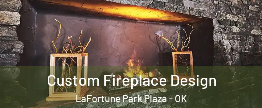 Custom Fireplace Design LaFortune Park Plaza - OK