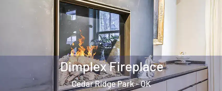 Dimplex Fireplace Cedar Ridge Park - OK