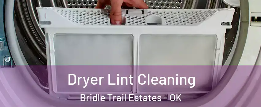 Dryer Lint Cleaning Bridle Trail Estates - OK