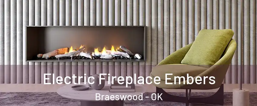 Electric Fireplace Embers Braeswood - OK