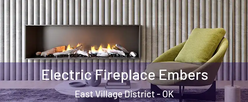 Electric Fireplace Embers East Village District - OK