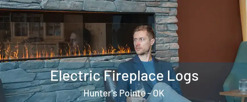 Electric Fireplace Logs Hunter's Pointe - OK