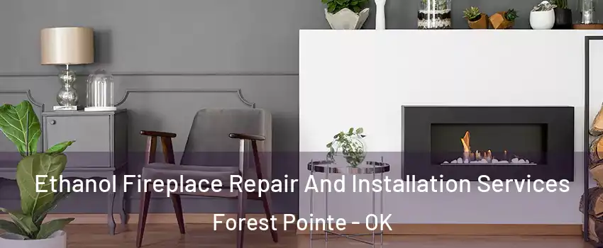 Ethanol Fireplace Repair And Installation Services Forest Pointe - OK