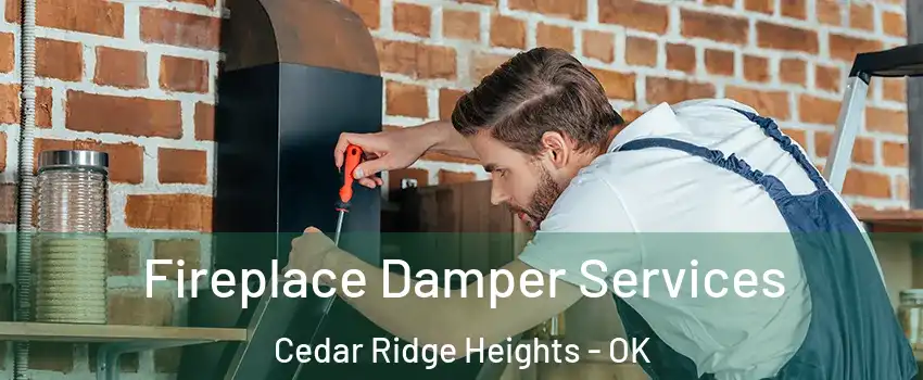 Fireplace Damper Services Cedar Ridge Heights - OK