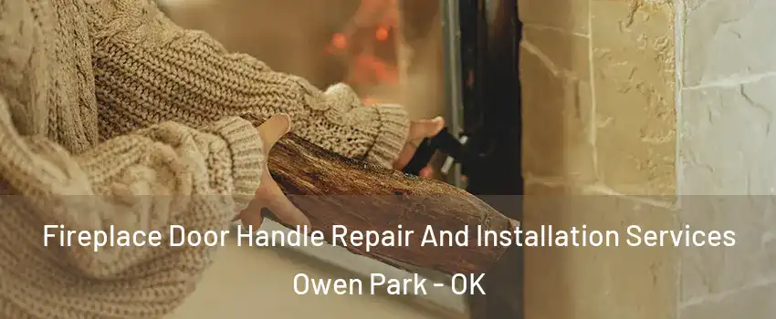 Fireplace Door Handle Repair And Installation Services Owen Park - OK
