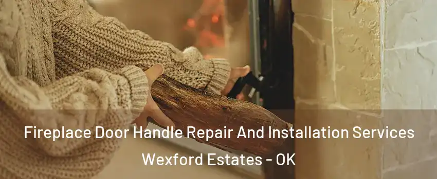 Fireplace Door Handle Repair And Installation Services Wexford Estates - OK
