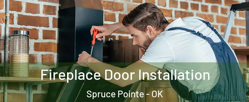 Fireplace Door Installation Spruce Pointe - OK