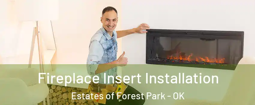 Fireplace Insert Installation Estates of Forest Park - OK