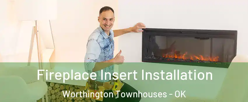 Fireplace Insert Installation Worthington Townhouses - OK