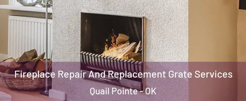 Fireplace Repair And Replacement Grate Services Quail Pointe - OK