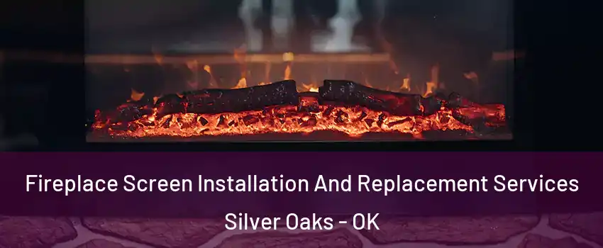 Fireplace Screen Installation And Replacement Services Silver Oaks - OK