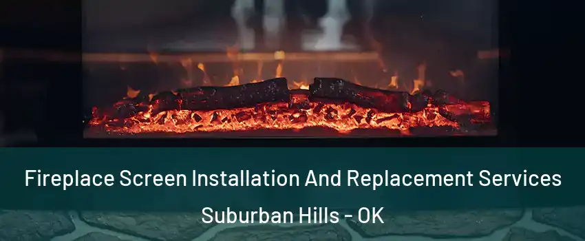 Fireplace Screen Installation And Replacement Services Suburban Hills - OK