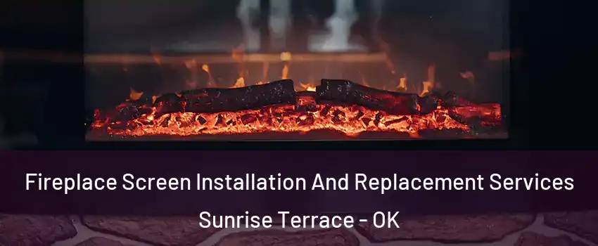 Fireplace Screen Installation And Replacement Services Sunrise Terrace - OK
