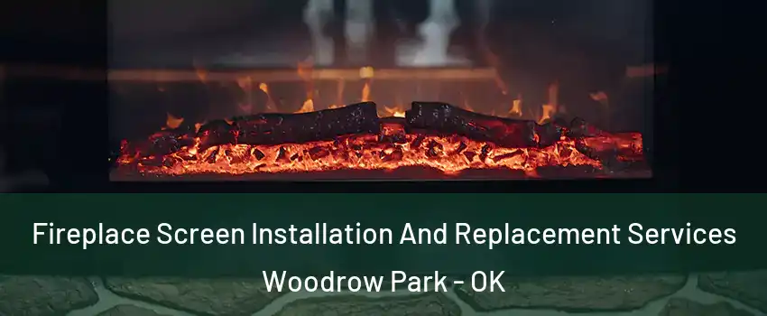 Fireplace Screen Installation And Replacement Services Woodrow Park - OK