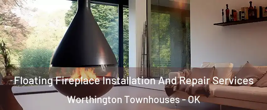 Floating Fireplace Installation And Repair Services Worthington Townhouses - OK