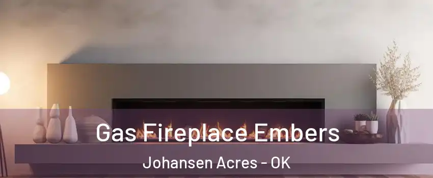 Gas Fireplace Embers Johansen Acres - OK