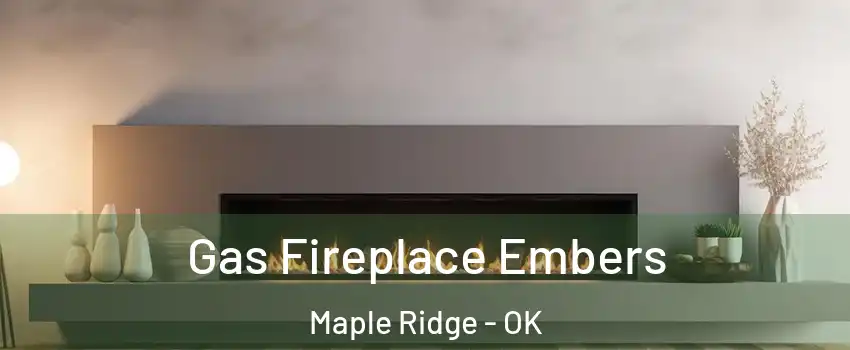 Gas Fireplace Embers Maple Ridge - OK