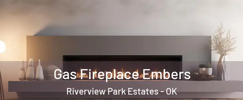 Gas Fireplace Embers Riverview Park Estates - OK