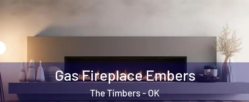 Gas Fireplace Embers The Timbers - OK