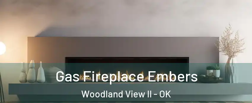 Gas Fireplace Embers Woodland View II - OK