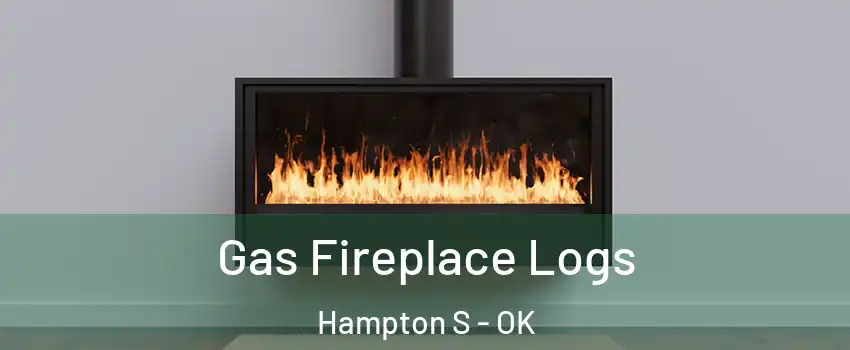 Gas Fireplace Logs Hampton S - OK