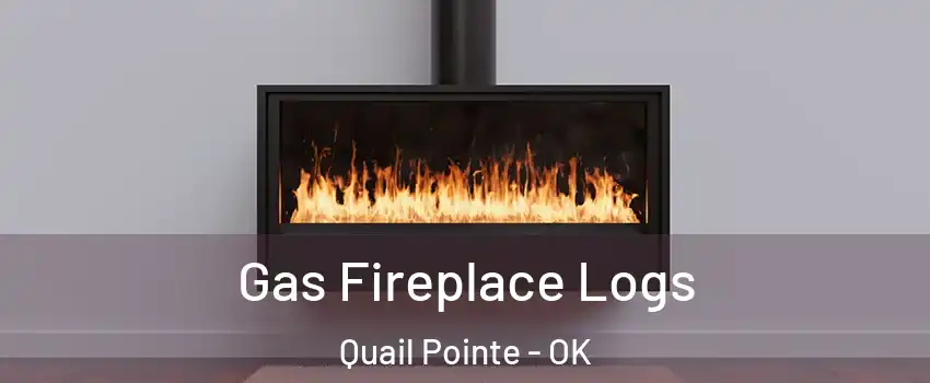 Gas Fireplace Logs Quail Pointe - OK