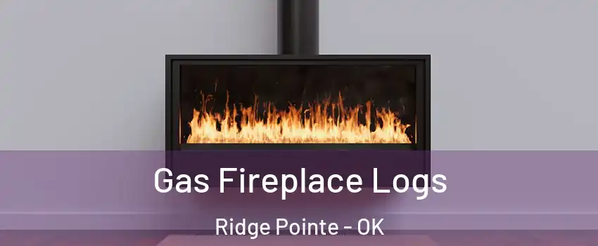 Gas Fireplace Logs Ridge Pointe - OK