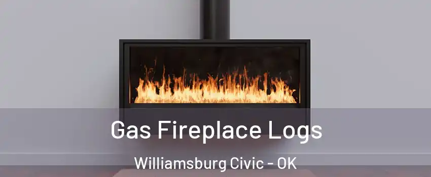 Gas Fireplace Logs Williamsburg Civic - OK