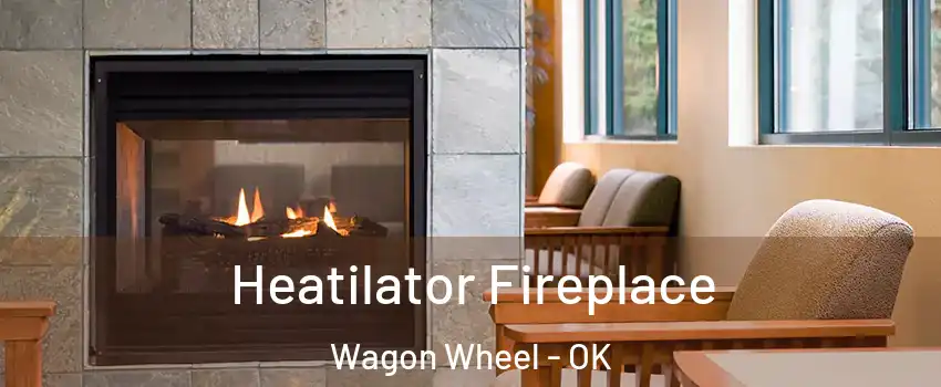 Heatilator Fireplace Wagon Wheel - OK