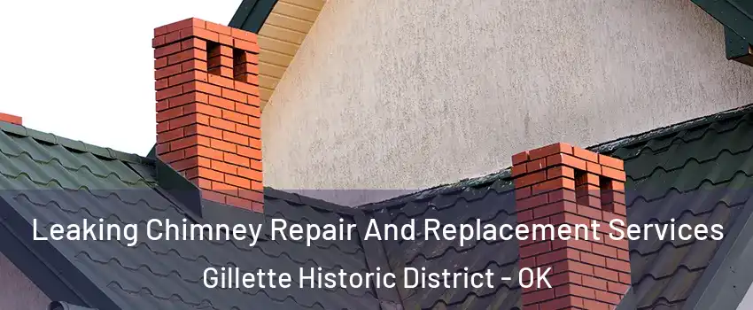Leaking Chimney Repair And Replacement Services Gillette Historic District - OK