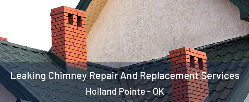 Leaking Chimney Repair And Replacement Services Holland Pointe - OK
